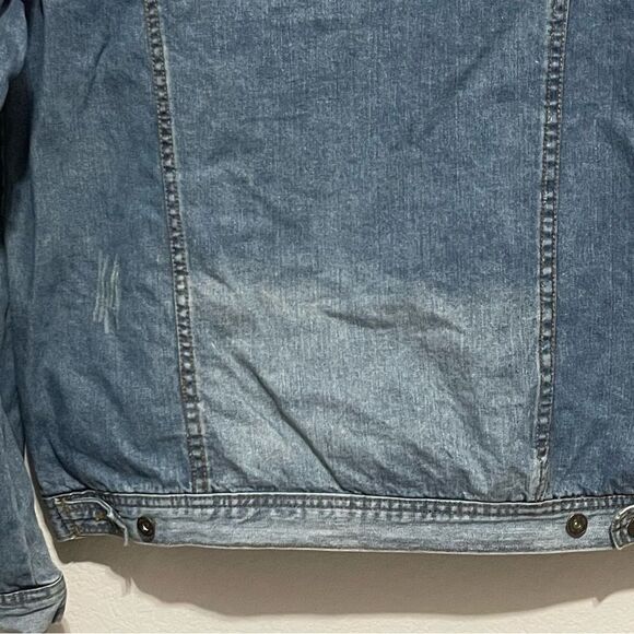 Sunset Creek Casual Menswear Denim Jean Jacket Size XXL Pro Edge Clothing - Picture 12 of 12
